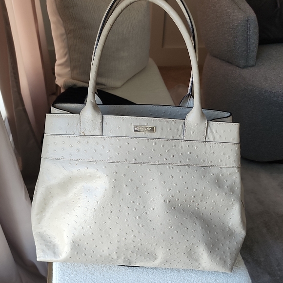kate spade Handbags - KATE SPADE Elegant Cream Handbag